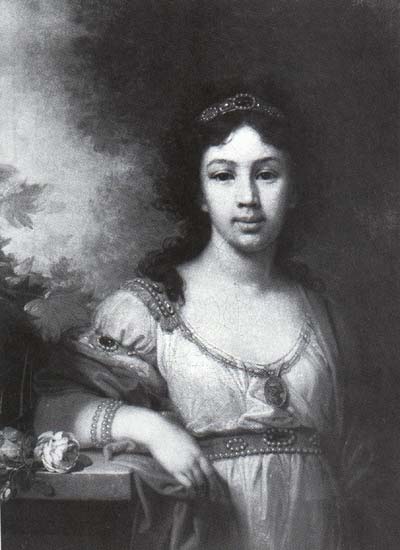 Шидловская Варвара Алексеевна (1798) | Шидловская Варвара Алексеевна | Русская портретная галерея