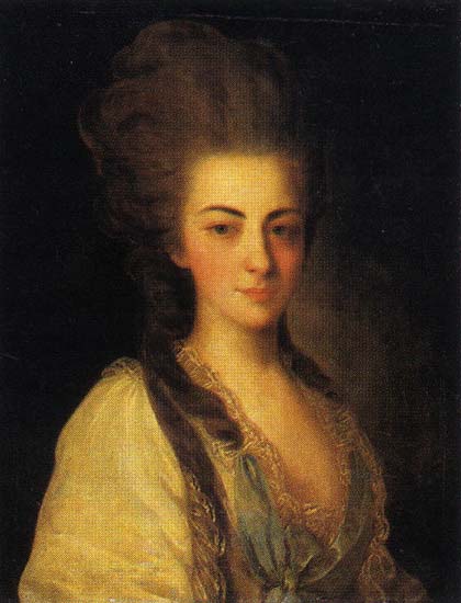 Протасова Александра Ивановна (конец 1770-х) | Протасова Александра Ивановна | Русская портретная галерея