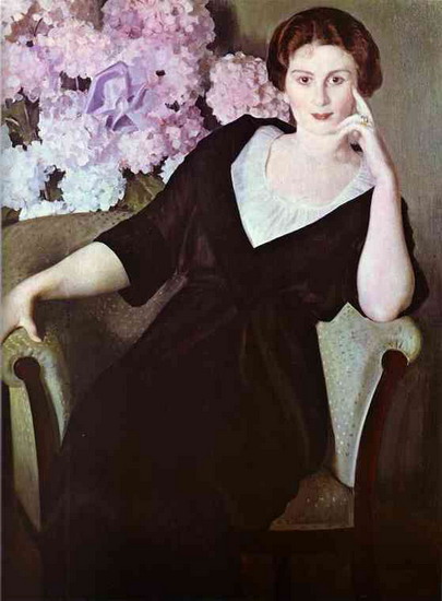 Нотгафт Рене Ивановна (1914) | Нотгафт Рене Ивановна (жена Ф.Ф. Нотгафта) | Русская портретная галерея