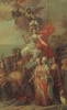 Изображение: Екатерина II (аллегория на победу над турками и татарами, фрагмент, 1772)  | Русская портретная галерея