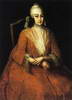 Изображение: Анна Леопольдовна (в оранжевой платье, между 1740 и 1746)  | Русская портретная галерея