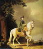 Изображение: Екатерина II (в гвардейском мундире на коне Бриллианте, не ранее второй половины 1778)  | Русская портретная галерея