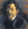 Изображение: Анненков Юрий Павлович (автопортрет, 1910)  | Русская портретная галерея