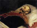 Изображение: Александр II (на смертном одре, 1881)  | Русская портретная галерея