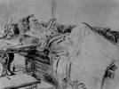 Изображение: Толстой Лев Николаевич (на диване за чтением, 1891)  | Русская портретная галерея