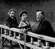 Изображение: Репин Илья Ефимович, Морозова К.А. и Морозов Н.А. (фотография, 1907)  | Русская портретная галерея
