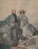 Изображение: Оленины Г.Н. и В.А. (К.Брюллов, 1827)  | Русская портретная галерея