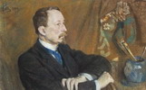 Изображение: Васнецов Апполинарий Михайлович (пастель, 1914)  | Русская портретная галерея