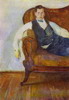 Изображение: Сомов Константин Андреевич (автопортрет на диване, 1898)  | Русская портретная галерея