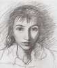 Изображение: Серебрякова Зинаида Евгеньевна (автопортрет, 1900-е)  | Русская портретная галерея